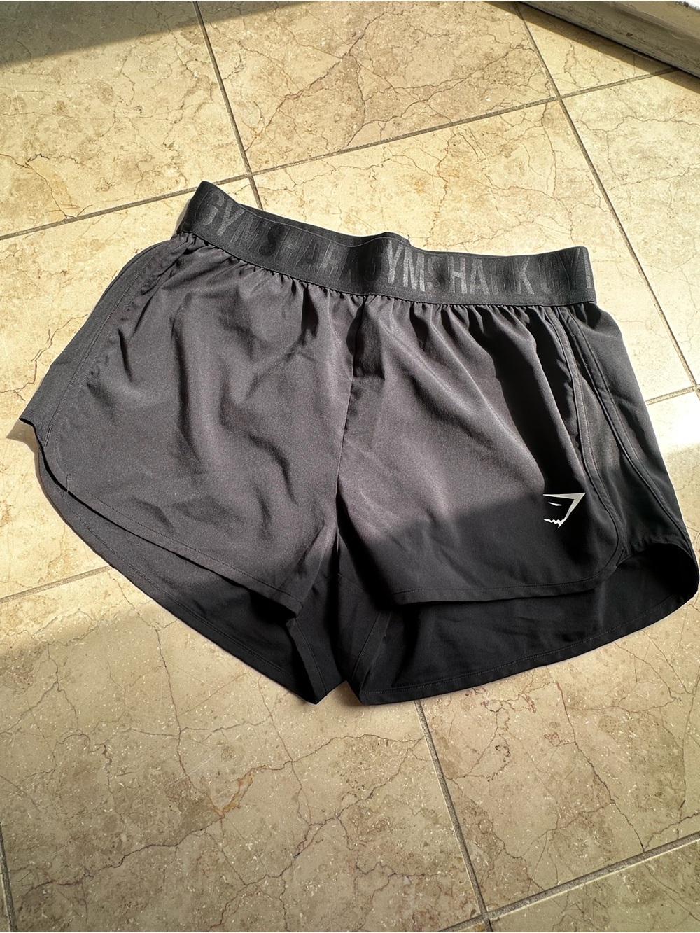 Gymshark Black Women's Performance Running Shorts